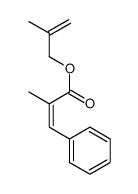 2-methylprop-2-enyl 2-methyl-3-phenylprop-2-enoate Structure