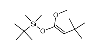 (E)-tert-Butylketene Methyl tert-Butyldimethylsilyl Acetal结构式