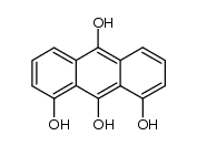 1,8,9,10-anthracenetetrol结构式