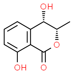 (3S,4S)-3,4-Dihydro-4,8-dihydroxy-3-methyl-1H-2-benzopyran-1-one picture