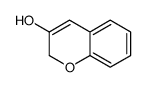 2H-1-Benzopyran-3-ol (9CI)结构式