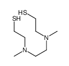 2-[methyl-[2-[methyl(2-sulfanylethyl)amino]ethyl]amino]ethanethiol结构式
