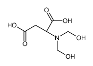 (2S)-2-[bis(hydroxymethyl)amino]butanedioic acid结构式