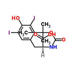 N-(tert-butoxycarbonyl)-3,5-diiodo-L-tyrosine picture
