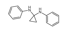 1,1-Dianilinocyclopropane结构式