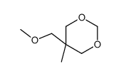 5-(methoxymethyl)-5-methyl-1,3-dioxane Structure