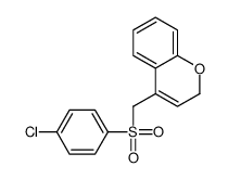 4-[(4-chlorophenyl)sulfonylmethyl]-2H-chromene Structure