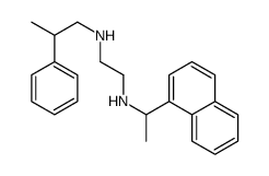 N'-(1-naphthalen-1-ylethyl)-N-(2-phenylpropyl)ethane-1,2-diamine Structure