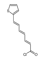 7-thiophen-2-ylhepta-2,4,6-trienoyl chloride结构式