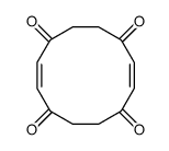 2,8-Cyclododecadiene-1,4,7,10-tetrone结构式