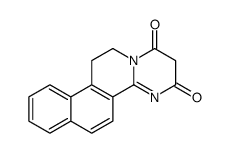 11,12-dihydro-benzo[f]imidazo[2,1-a]isoquinoline-1,3-dione结构式