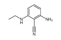 Benzonitrile,2-amino-6-(ethylamino)-结构式