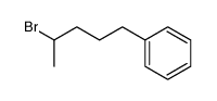 2-bromo-5-phenylpentane结构式