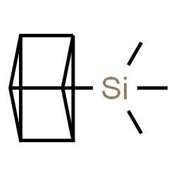 Silane, trimethyltetracyclo[2.2.0.02,6.03,5]hexyl- (9CI) structure