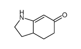 1,2,3,3a,4,5-hexahydroindol-6-one结构式