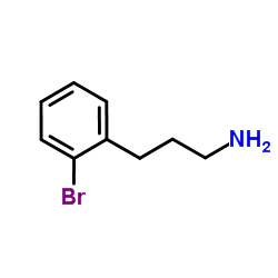 3-(2-Bromophenyl)-1-propanamine Structure