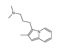 N,N-dimethyl-3-(2-methylindolizin-3-yl)propan-1-amine Structure