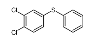 1,2-dichloro-4-phenylsulfanylbenzene结构式