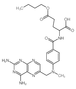 5-Monobutyl methotrexate Structure