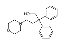 2,2-Diphenyl-4-morpholino-1-butanol结构式
