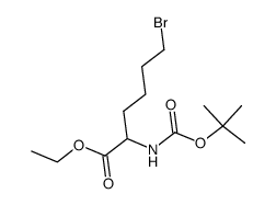 Boc-DL-Ab6-OEt Structure