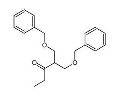 1-phenylmethoxy-2-(phenylmethoxymethyl)pentan-3-one结构式