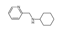 2-(Cyclohexylaminomethyl)pyridine Structure