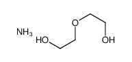 azane,2-(2-hydroxyethoxy)ethanol Structure
