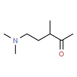 2-Pentanone, 5-(dimethylamino)-3-methyl- (9CI) structure