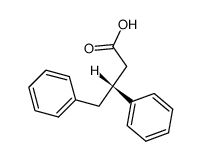 (R)-3,4-diphenyl butanoic acid Structure