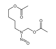 4-[acetyloxymethyl(nitroso)amino]butyl acetate结构式