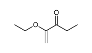 2-ethoxy-pent-1-en-3-one结构式