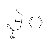 (3S)-3-phenylheptanoic acid Structure