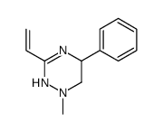 3-ethenyl-1-methyl-5-phenyl-5,6-dihydro-2H-1,2,4-triazine结构式
