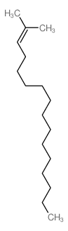 2-Hexadecene, 2-methyl- Structure