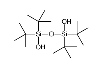 ditert-butyl-[ditert-butyl(hydroxy)silyl]oxy-hydroxysilane Structure