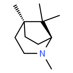 2-Azabicyclo[3.2.1]octane,2,5,8,8-tetramethyl-,(1S,5S)-(9CI) Structure