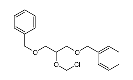 1,1'-[[2-(Chloromethoxy)-1,3-propanediyl]bis(oxymethylene)]bisbenzene structure