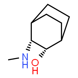 Bicyclo[2.2.2]octan-2-ol, 3-(methylamino)-, cis- (9CI)结构式