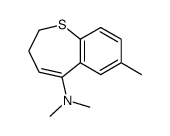 N,N,7-trimethyl-2,3-dihydrobenzo[b]thiepin-5-amine Structure