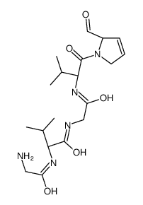 cyclo(valyl-prolyl-glycyl-valyl-prolyl)结构式