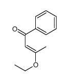 3-ethoxy-1-phenylbut-2-en-1-one结构式