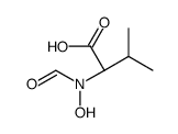 Valine, N-formyl-N-hydroxy- (9CI) structure