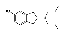 2-(dipropylamino)-2,3-dihydro-1H-inden-5-ol Structure