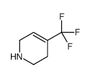 1,2,3,6-四氢-4-三氟甲基吡啶结构式