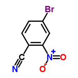 4-溴-2-硝基苯甲腈结构式