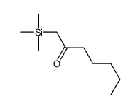 1-trimethylsilylheptan-2-one Structure