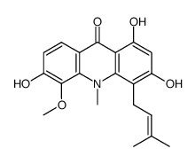 prenylcitpressine Structure