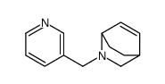 2-Azabicyclo[2.2.2]oct-5-ene,2-(3-pyridinylmethyl)-(9CI) Structure
