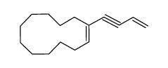 1-(3-buten-1-ynyl)-1-cyclododecene Structure